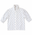 White with Blue Floral design (XS)