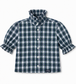 Green/Navy/White Plaid (S)