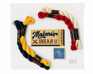 Malone’s x Briar U Needlepoint Canvas