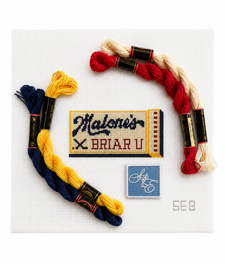 Malone’s x Briar U Needlepoint Canvas