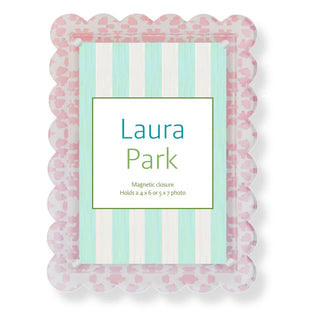 Chintz Rose Scalloped Picture Frame