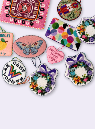 Needlepoint Ornament Finishing at Speakeasy Needle Works | | Dallas, TX