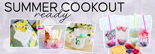 Promotional banner for summer cookout with drinks and snacks | Whatsoever Things | Dallas, TX