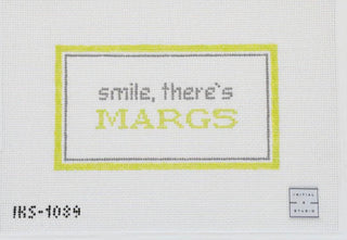 Smile there’s margs needlepoint canvas