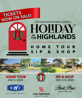 Holiday highlands 2025 event flyer