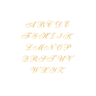 Cursive Monogram Set
