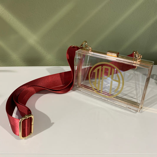 Clear Stadium Bag (hard sided)