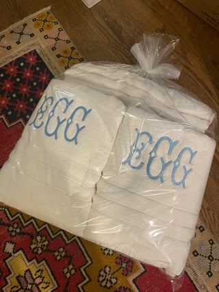 Egyptian Cotton Towels - Bath Sheet, Bath Towel, Hand Towel and Face Towel-Towels-[product_category]-Whatsoever Things