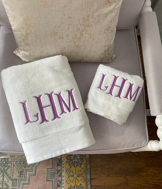 Egyptian Cotton Towels - Bath Sheet, Bath Towel, Hand Towel and Face Towel-Towels-[product_category]-Whatsoever Things