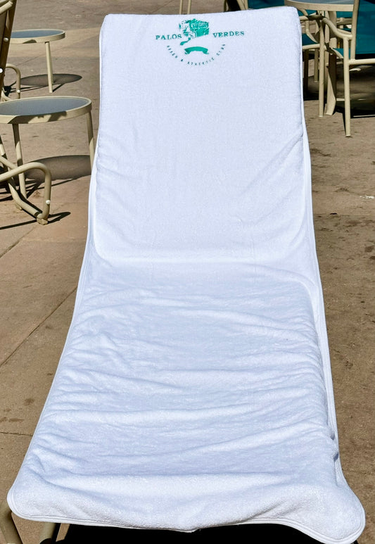 Chaise Lounge Chair Cover (for Palos Verdes Beach Club!)