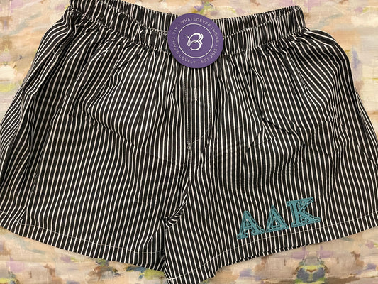 Striped Lounge Shorts - The Ella