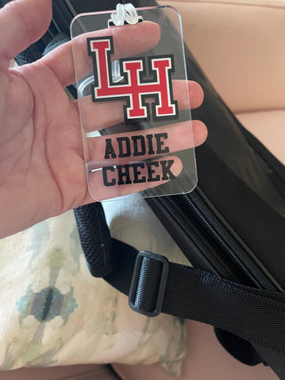 Acrylic Luggage Tags-Bags-[product_category]-Whatsoever Things