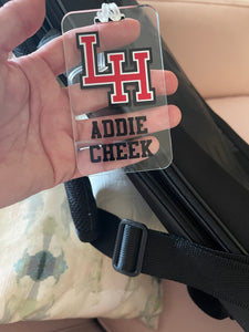 Acrylic Luggage Tags