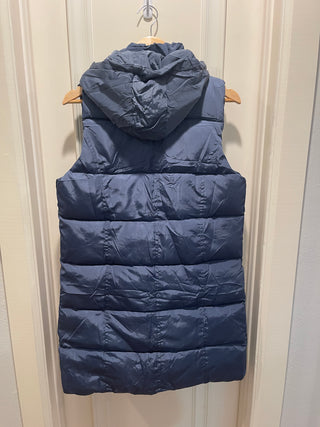 Long Sleeveless Puffy Vest-Women's Outerwear-[product_category]-Whatsoever Things