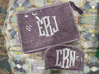 Appliquéd Cosmetic Bag (Four Week Delivery)-Bags-[product_category]-Whatsoever Things