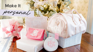 Customized bags and luggage. Whatsoever Things | Dallas, TX | Personalized Apparel, Decor and Gifts for Children and Women | Embroidery and Monogramming 