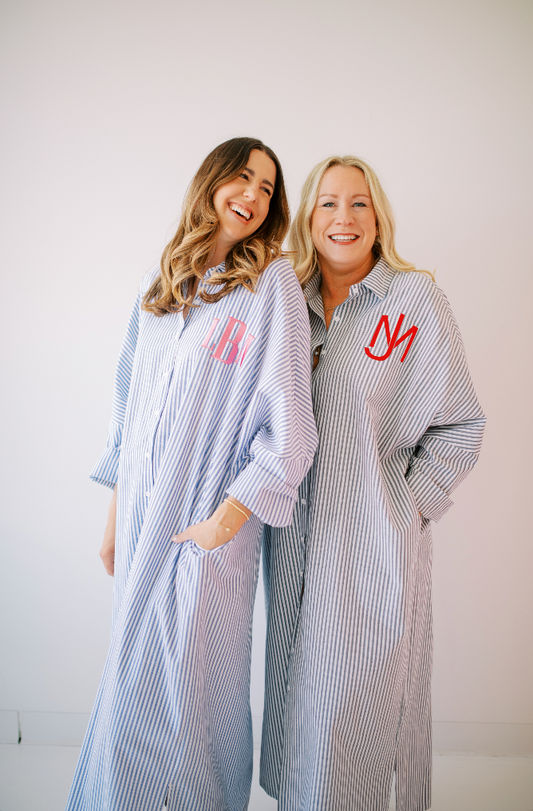 Striped Day Dress - The Gibby Dress