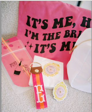 Bride Tote Bag - It's me, Hi I'm the Bride, it's me!-Bags-[product_category]-Whatsoever Things