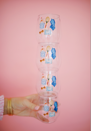 Summer 14oz Stemless Wine Tumblers-Drinkware-[product_category]-Whatsoever Things