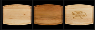 American Hardwood - 12" x 9"  Groove