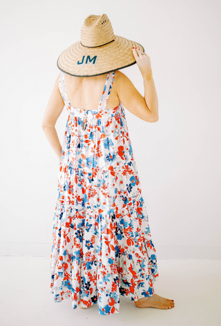 Monogrammed Straw Hat ☀️