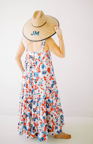 Monogrammed Straw Hat ☀️