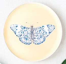Catherine Cartie Butterfly Acrylic Coaster — Individual
