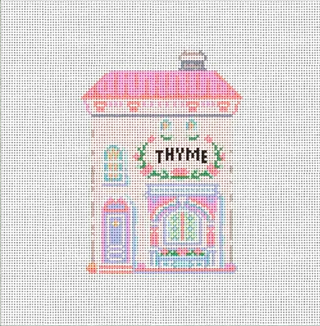 Thyme House Needlepoint Canvas | Spice Village Collection