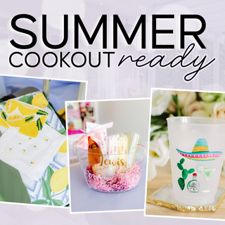 Promotional banner for summer cookout with drinks and snacks | Whatsoever Things | Dallas, TX