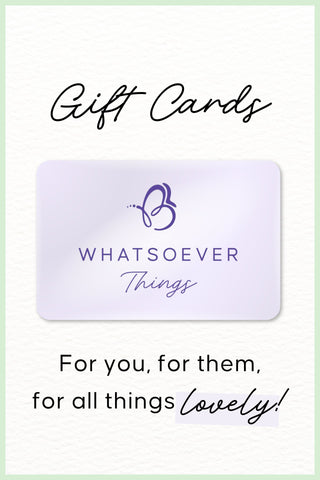 Whatsoever things gift card