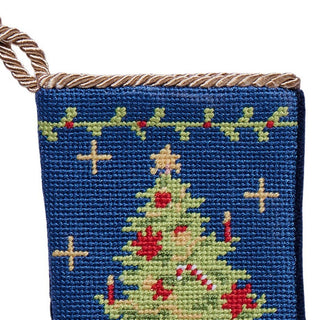 Tree&Friends Embroidered Mini Stocking