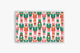 Christmas Nutcrackers | Acrylic Tray | Holiday Serving Tray-[product_category]-Whatsoever Things