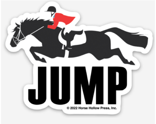 Horse Magnet 3": Jumper Horse ~ .75 cent CLOSE OUT-Decor-[product_category]-Whatsoever Things