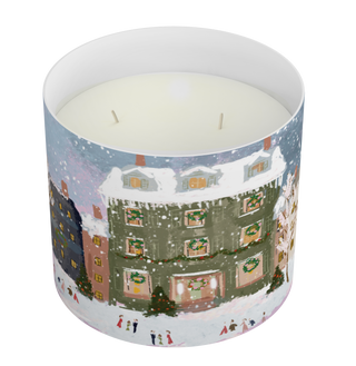 Joyeux Noel | Hand Illustrated Soy Candle | Double Wick