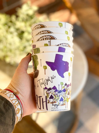Fort Worth, TX Reusable Party Cups-Drinkware-[product_category]-Whatsoever Things