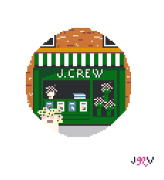 J.Crew Newsstand Needlepoint Canvas