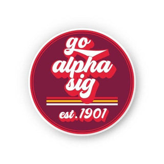 Sorority Sticker - Go Design-Stickers-[product_category]-Whatsoever Things