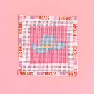 She's a Ten (Gallon) — Cowboy Hat Needlepoint Canvas