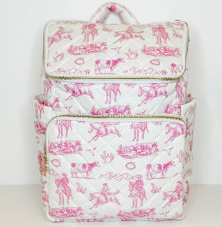 Cowgirl Pattern Bags, Backpack, Duffle, Cosmetic Bag-Bags-[product_category]-Whatsoever Things
