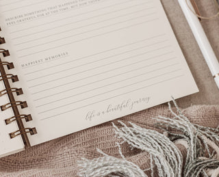 Surround Yourself With Happiness Journal-Notebooks & Notepads-[product_category]-Whatsoever Things