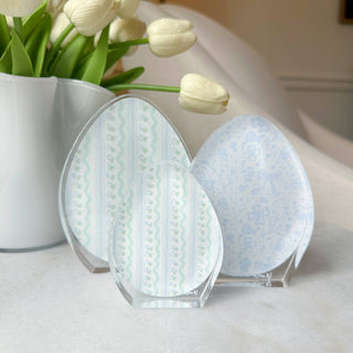 Blue Acrylic Eggs