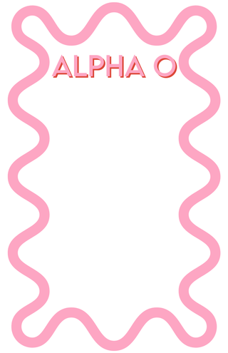 Sorority Squiggle Notepad-Notebooks & Notepads-[product_category]-Whatsoever Things
