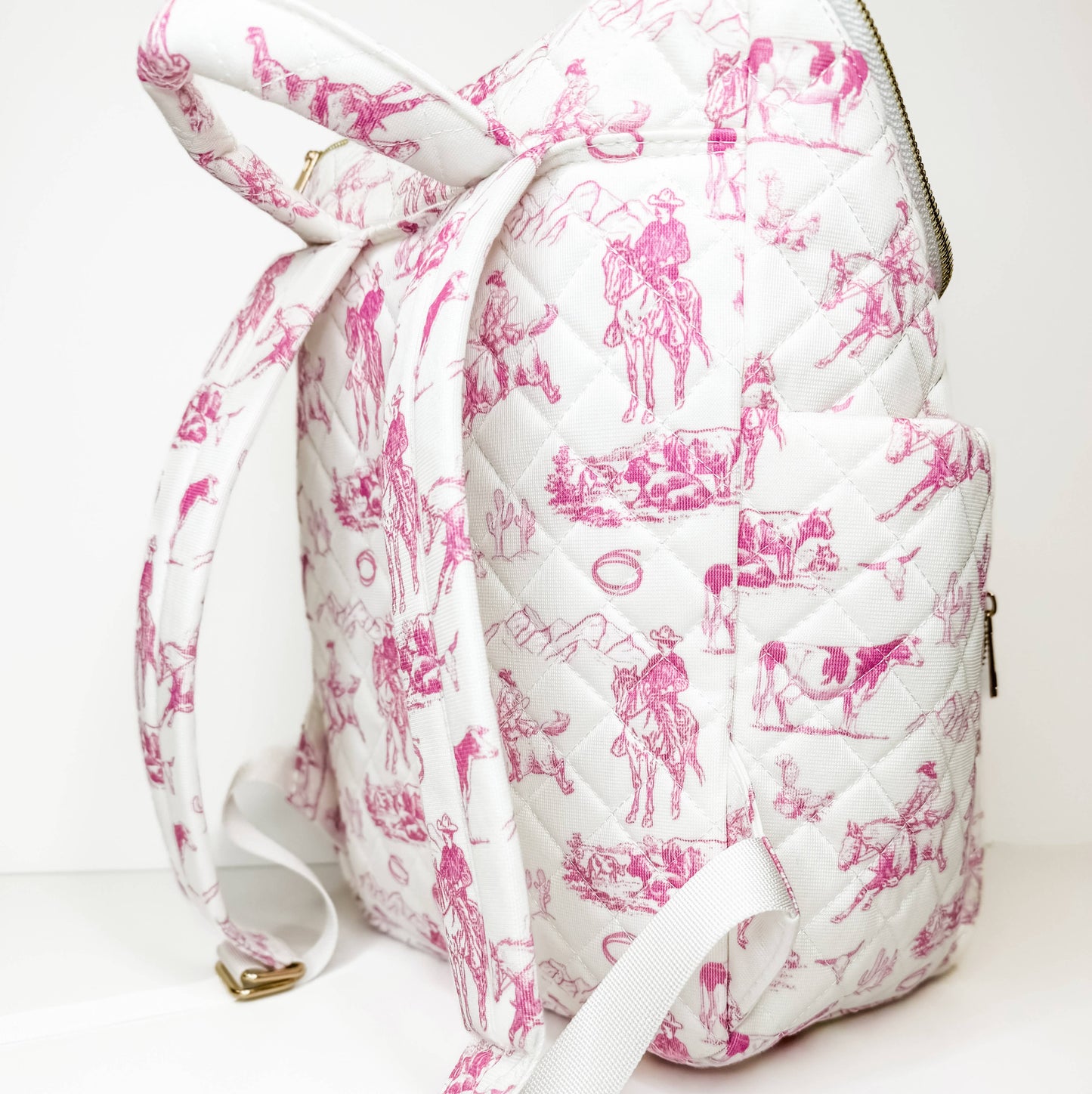 Cowgirl Pattern Bags, Backpack, Duffle, Cosmetic Bag