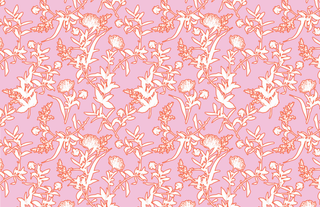 Acrylic Tray FAB FLORAL insert set of 10-Trays-[product_category]-Whatsoever Things