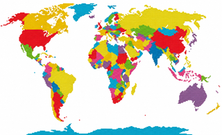 Around the World in Stitches – World Map Needleworks Kit