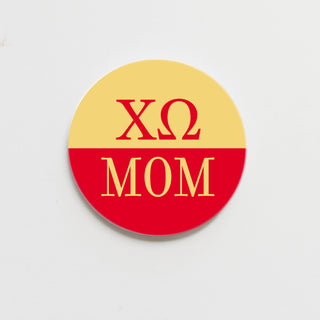 Chi Omega Parent Button - 2.25 inch-Accessories-[product_category]-Whatsoever Things