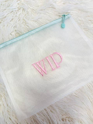 Needlepoint Project Pouch