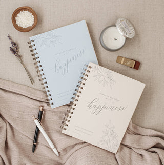 Surround Yourself With Happiness Journal-Notebooks & Notepads-[product_category]-Whatsoever Things