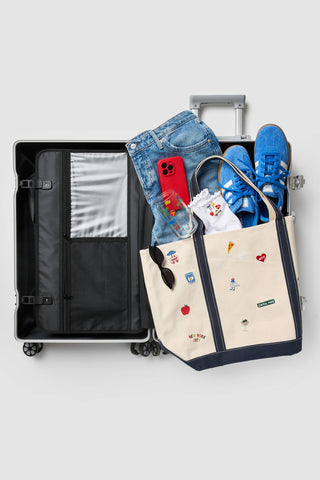 New York City Icons Canvas Tote | Alice & Wonder