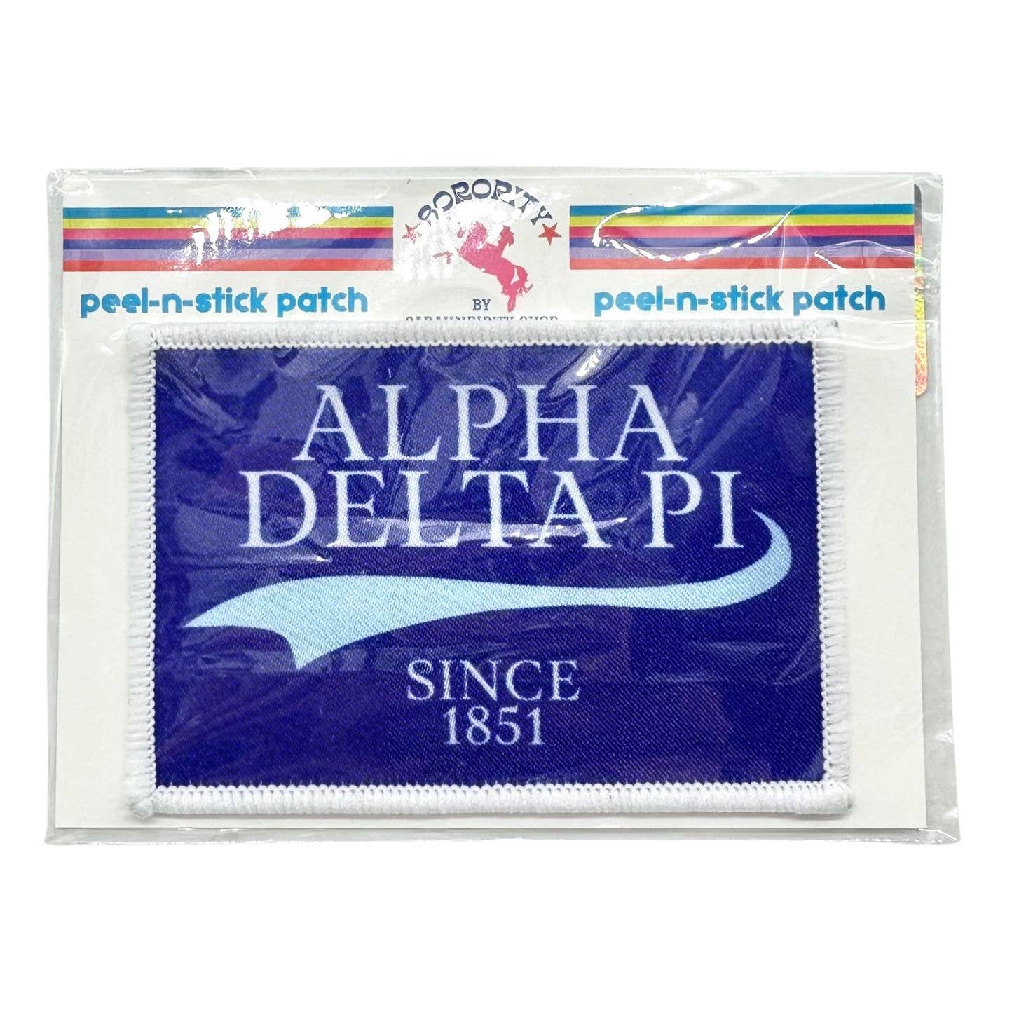 Sorority Peel & Stick Patch - Collegiate Design